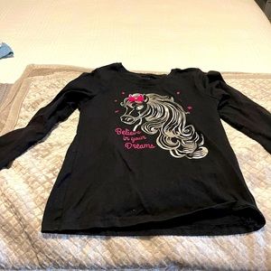 Long sleeve girls shirt